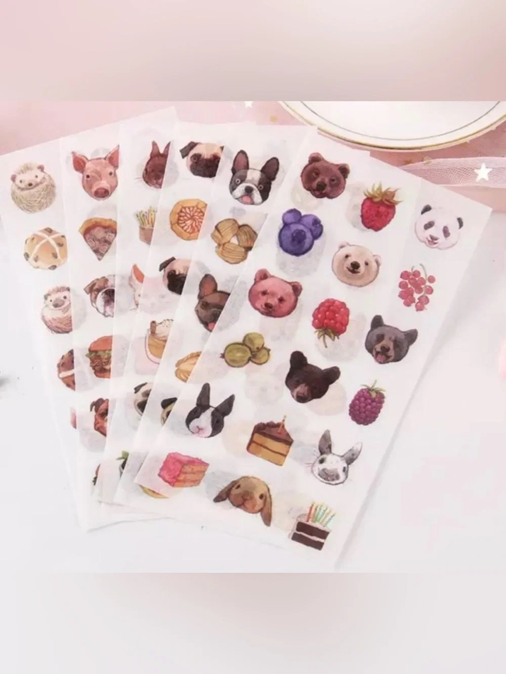 $2 Small Pets Sticker Sheet Pack $2 WITH ANY $10 ORDER OR MORE